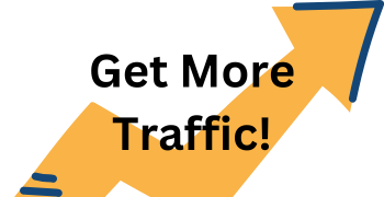 get more traffic image with a upward arrow
